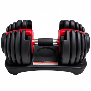 ZESTAW HANTLI REGULOWANYCH GUMOWANE SZYBKA REGULACJA 24KG